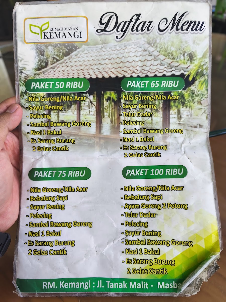 Menu Rumah Makan Kemangi-2