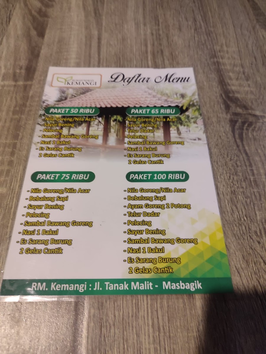 Menu Rumah Makan Kemangi-3